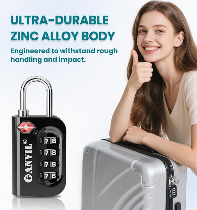 ANVIL TSA Approved Luggage Lock