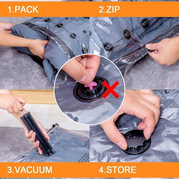 10 Small Vacuum Storage Bags