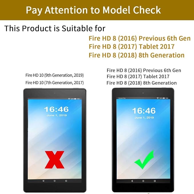 All-New HD 8 Plus Tablet Case Kindle Fire HD 8 Case 10th Generation 2024/2022/2020 Folding Stand PU Leather Slim Smart Cover with Auto Wake/Sleep for Amazon Fire Tablet 2020Animals Dog Paws