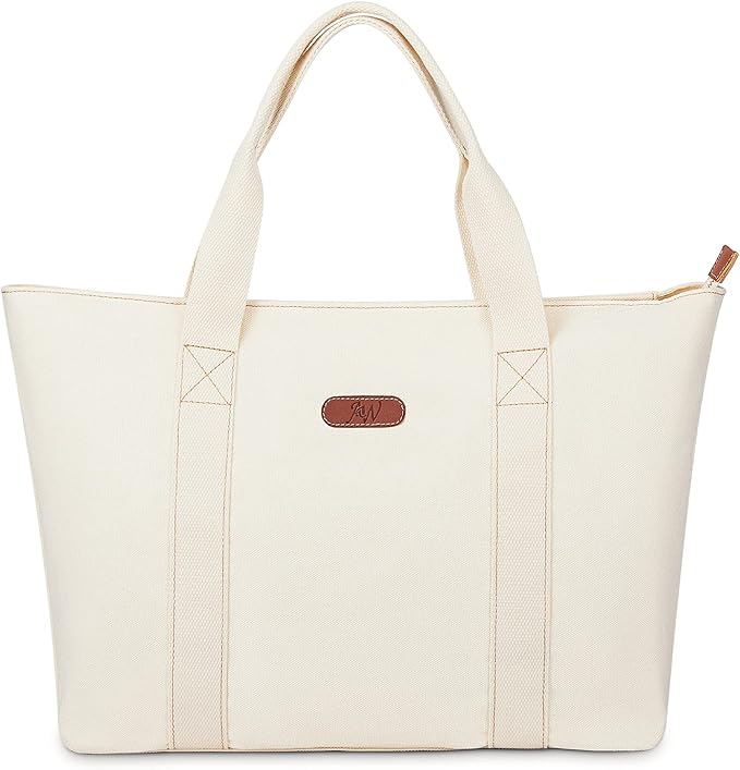 AW BRIDAL Monogram Canvas Tote Bag