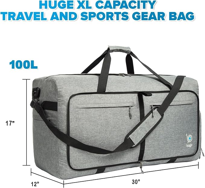 Bago Large Foldable Duffel Bags