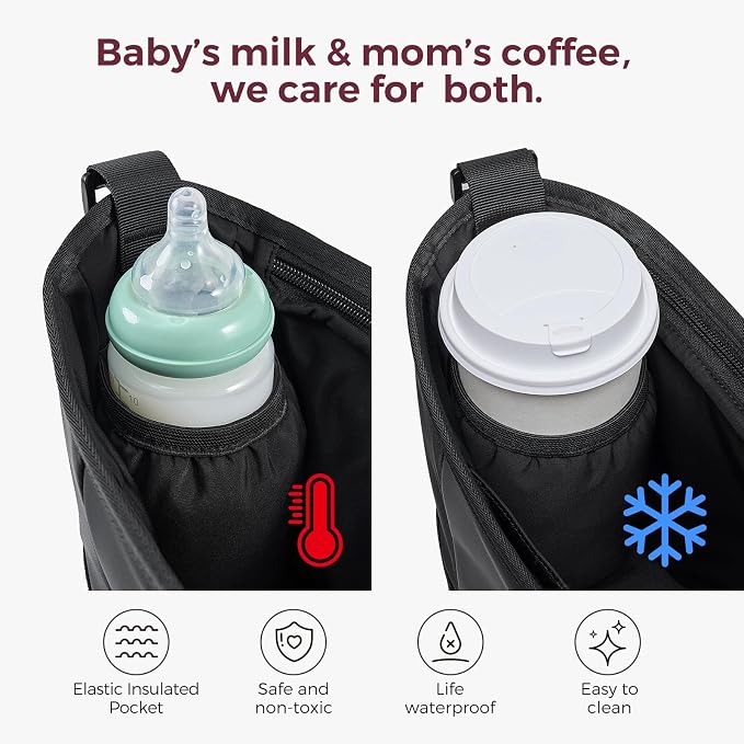 Momcozy Universal Stroller Organizer | Minimalist Caddy