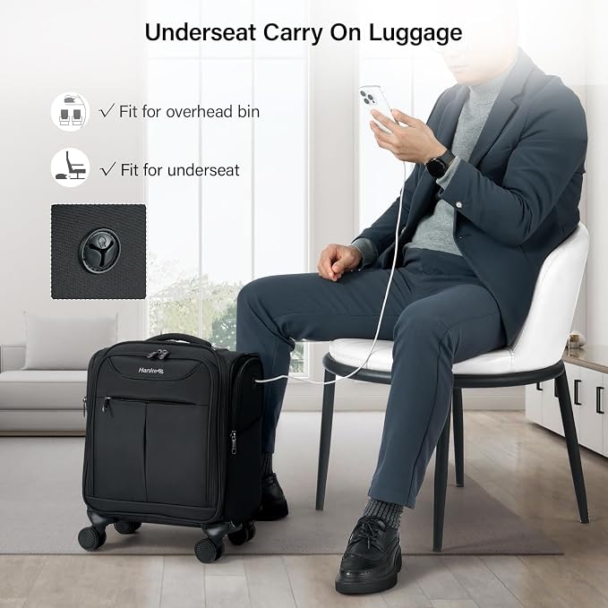 Hanke Underseat Carry On Luggage