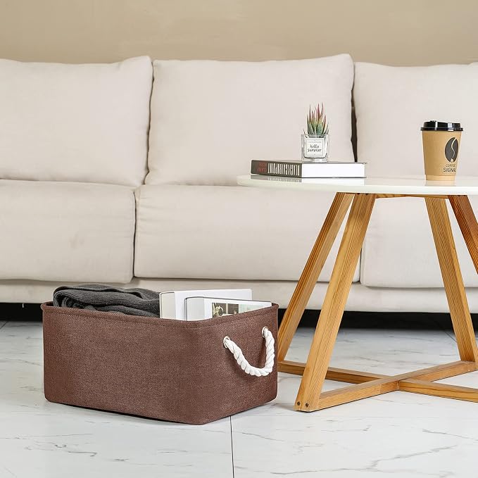 TheWarmHome Fabric Storage Basket
