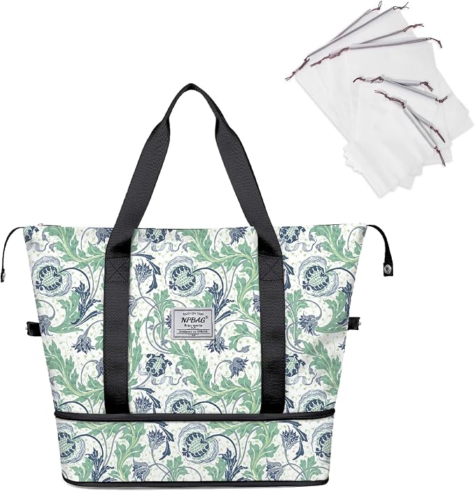 NPBAG Women Travel Duffel, Gym Workout Overnight Bag, Mommy Hospital Bag