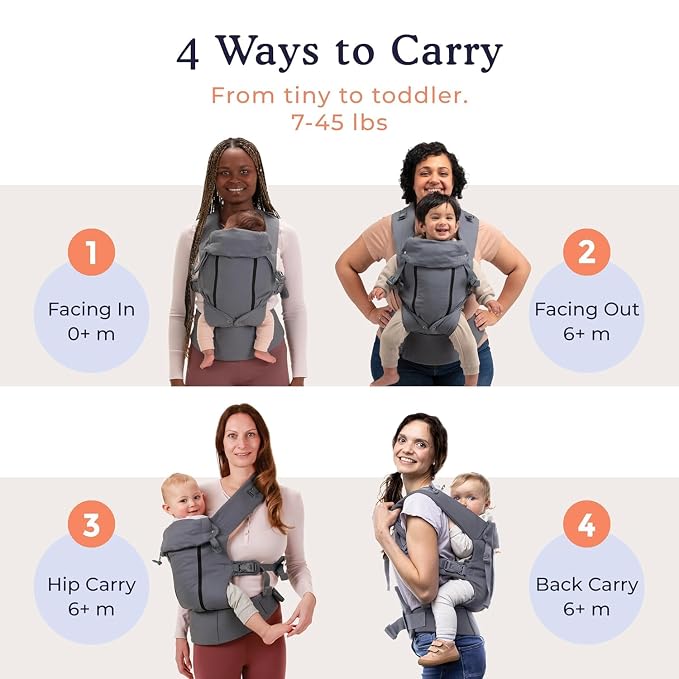 Beco 8 Baby Carrier from Newborn to Toddler