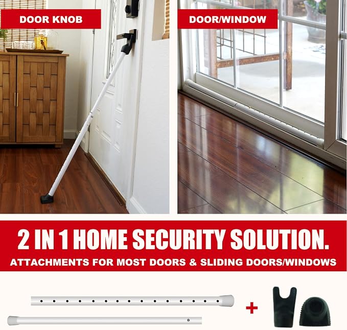 SECURITYMAN Door Security Bar & Sliding Patio Bar