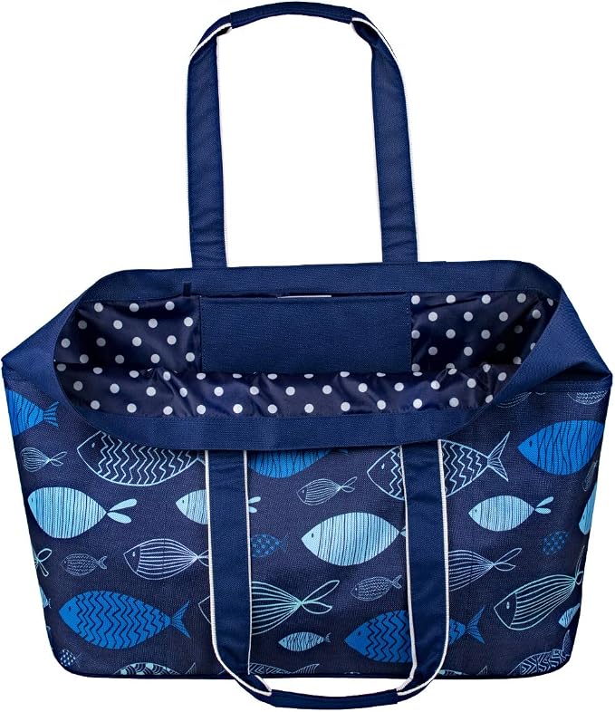 geckobrands Oversized Beach Tote – Large and Stylish Beach Bag