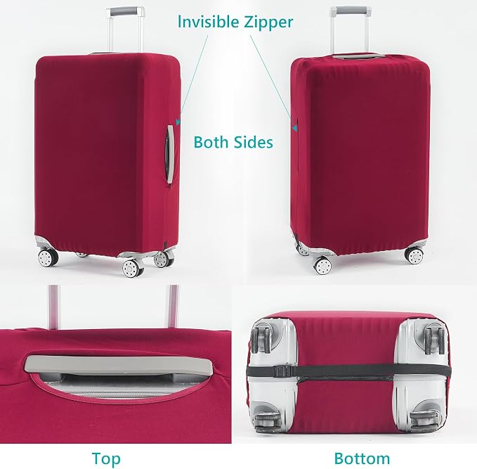 Travelkin Luggage Covers For Suitcase Tsa Approved, Suitcase Cover Protector