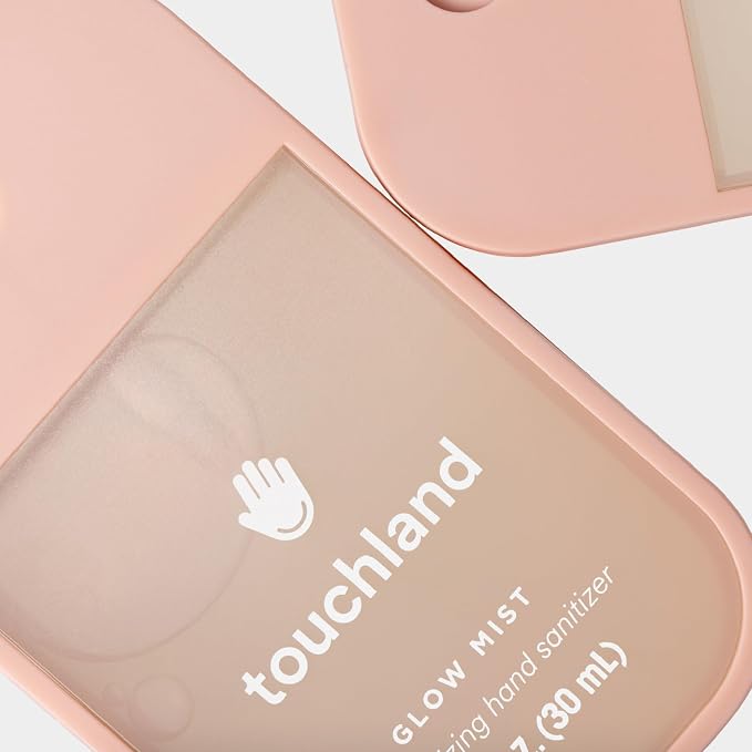 Touchland Glow Mist Revitalizing Hand Sanitizer Spray, Rosewater scented