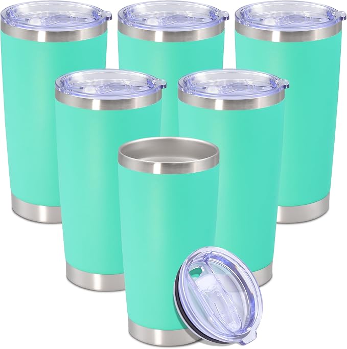 20 oz Tumbler with lid Double Wall Vacuum Insulated Tumblers Stainless Steel