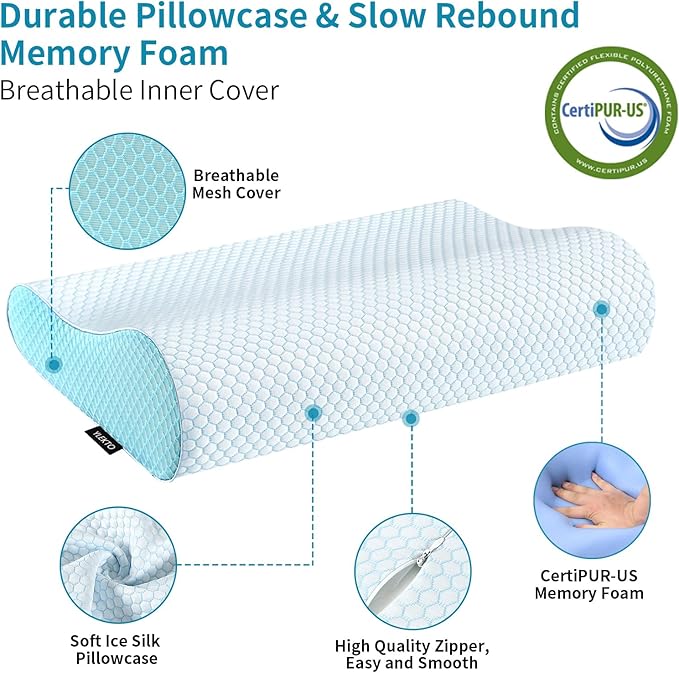 Memory Foam Pillows Neck Pillow Bed Pillow