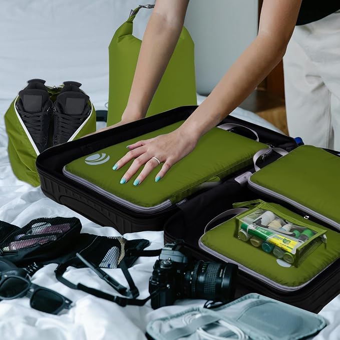 Cipway Compression Packing Cubes, Lightweight Travel Luggage Organizers