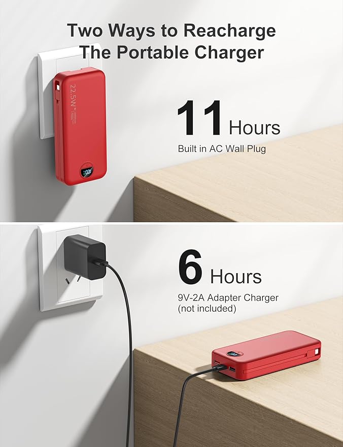 20000mAh Ultra-Portable-Charger-Power-Bank