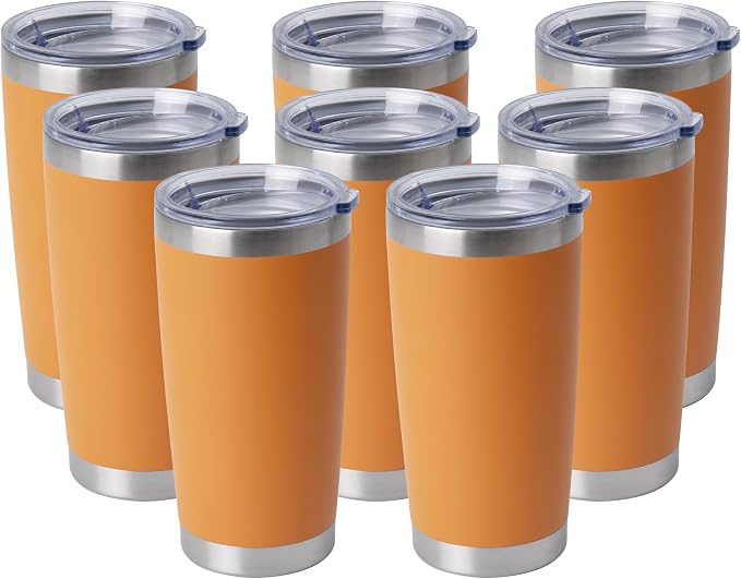 HASLE OUTFITTERS 20oz Stainless Steel Tumblers Bulk, Insulated Travel Cup