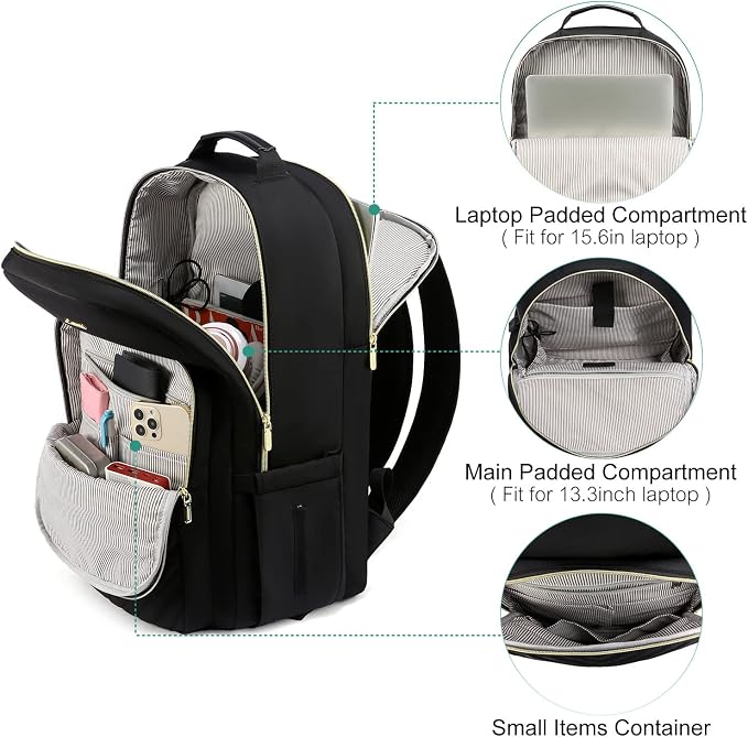 LOVEVOOK Large Travel Backpack Women