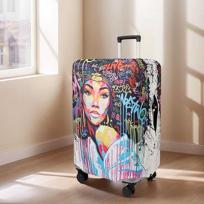 WUJIAONIAO Travel Luggage Cover Baggage Suitcase Cover Protector Skins 18-32