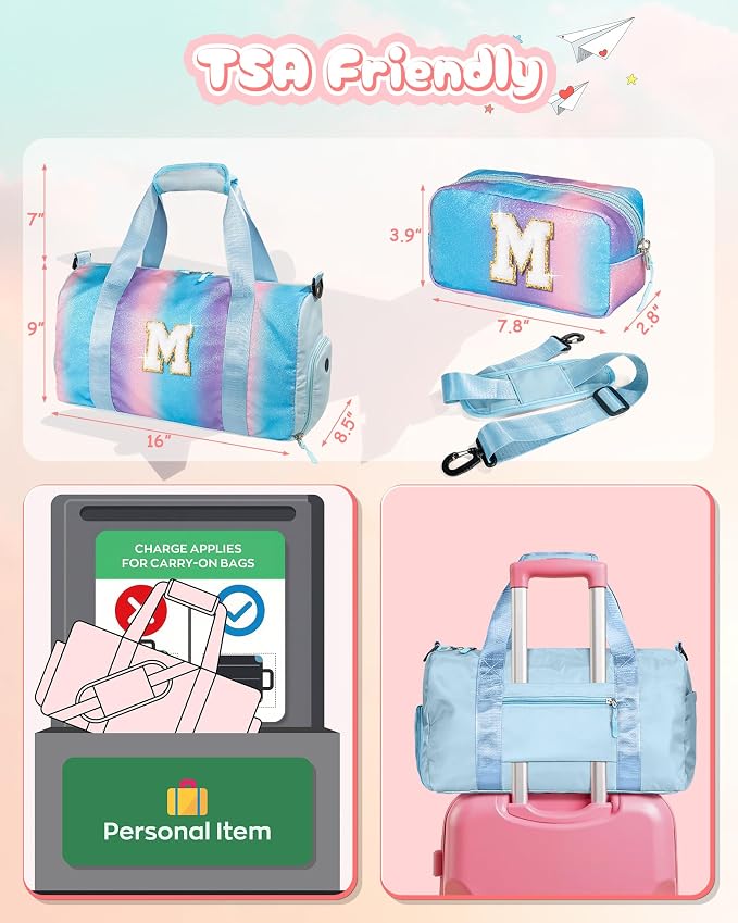 Girls Day Gifts-Girl Gym Bag