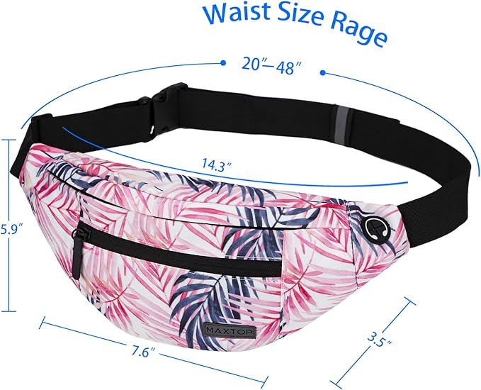 MAXTOP Large Crossbody Fanny Pack