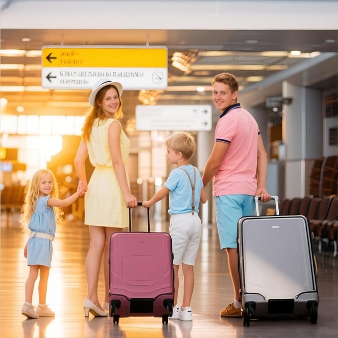 24 Inch Luggage Covers for Suitcase TSA Approved, Carry On Luggage Cover