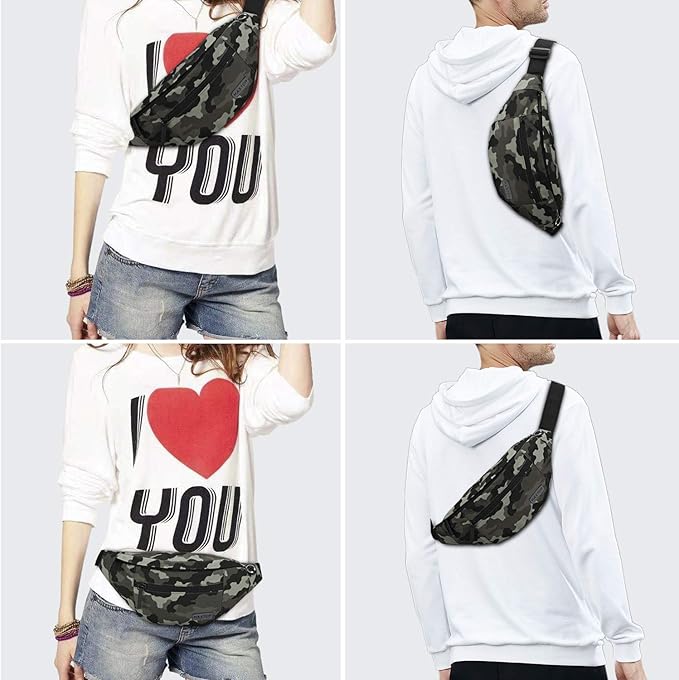 MAXTOP Large Crossbody Fanny Pack