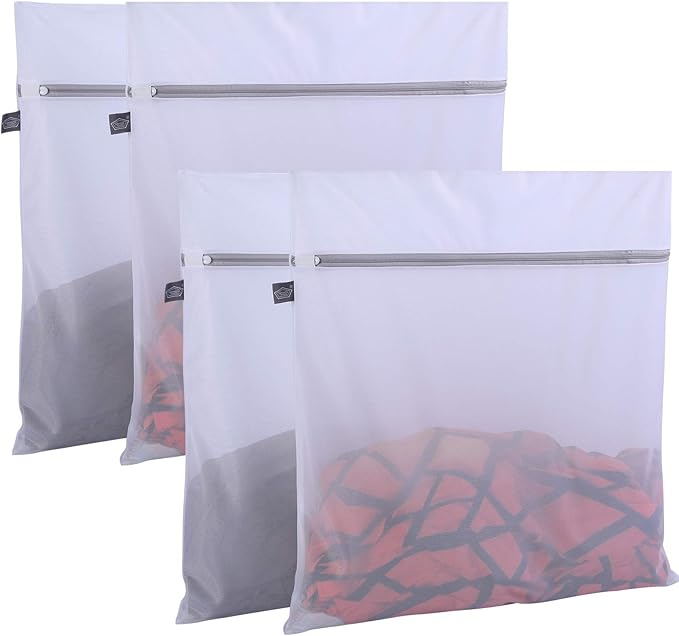 Kimmama Laundry Bag Mesh Wash Bags, Washing Machine Wash Bag, Net Washer Sack