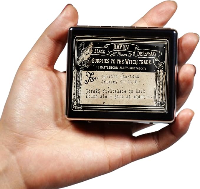 Silver Vintage Pill Box 7 Day Metal Pill Box