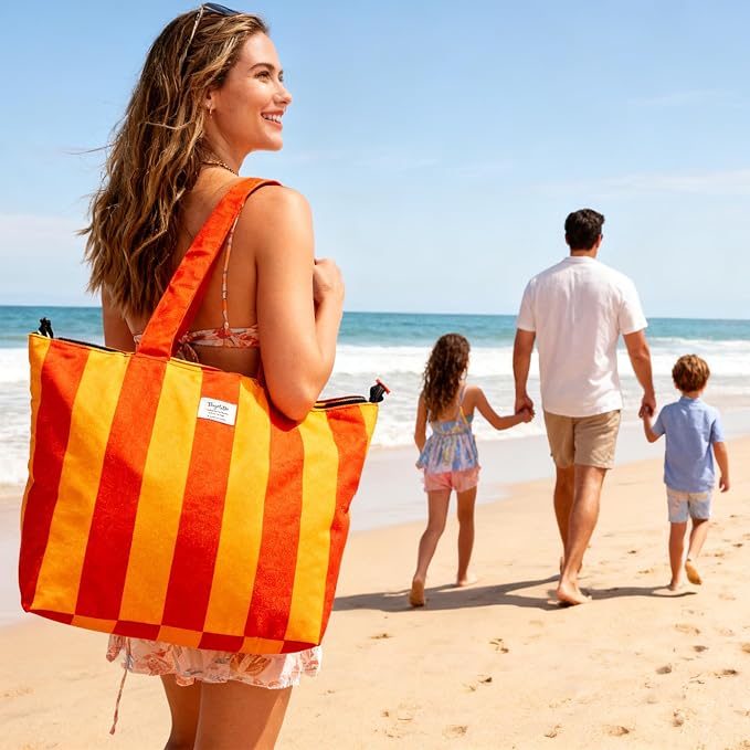 Beach Bags Waterproof Sandproof, XL Large Pool Tote Bag
