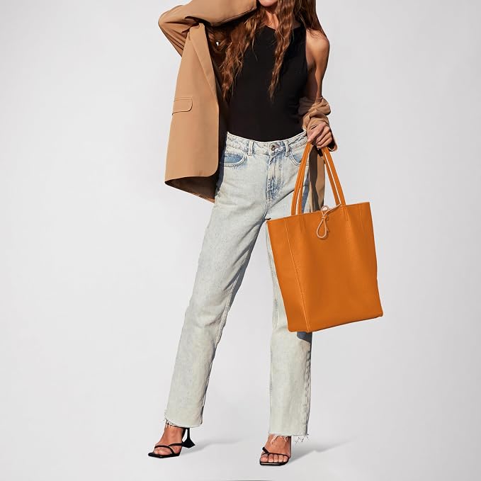 Italian Calf Leather Tote for Women