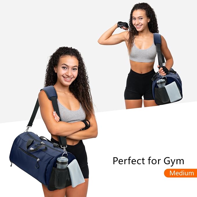 TOPDesign Gym Bag for Women & Men, Unisex Duffel Bag