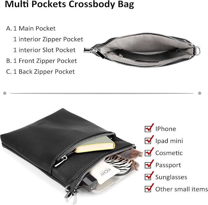 befen Genuine Leather Small Crossbody Purses