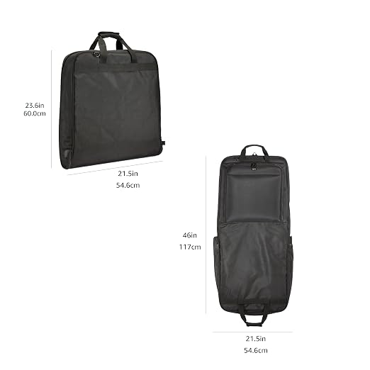 Amazon Basics 46" Premium Garment Bag