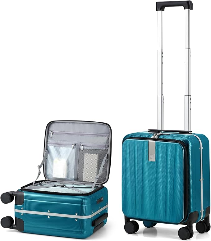 Hanke 16 Inch Underseat Carry On Luggage