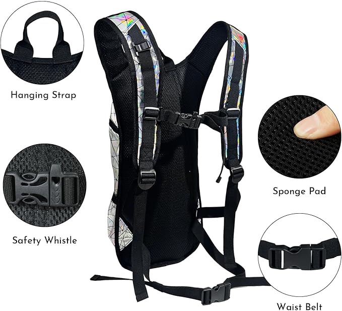 Reflective Hydration Backpack, Hydration Pack