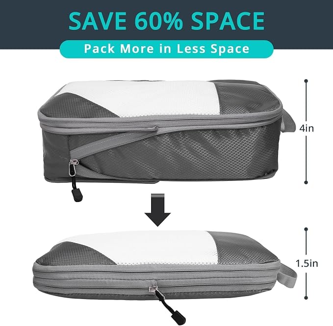 7 Set Compression Packing Cubes