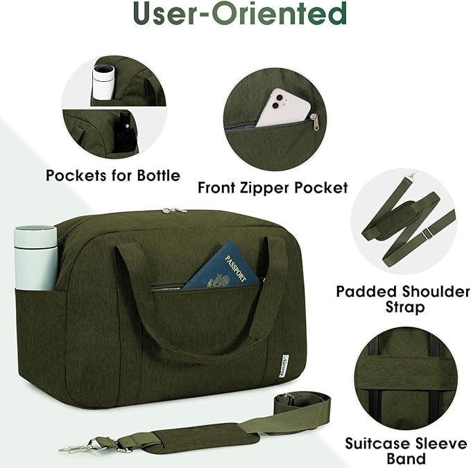 Narwey 18" Carry on Bag Underseat