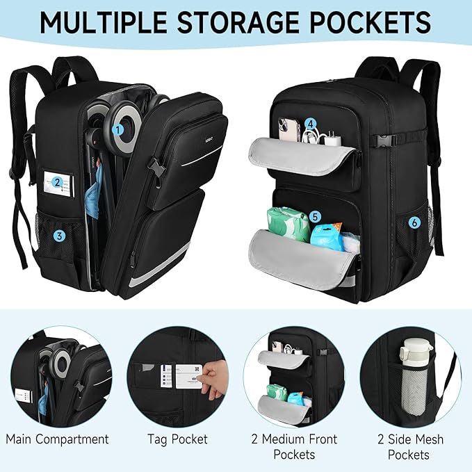 Stroller Travel Bag, Stroller Backpack Compatible