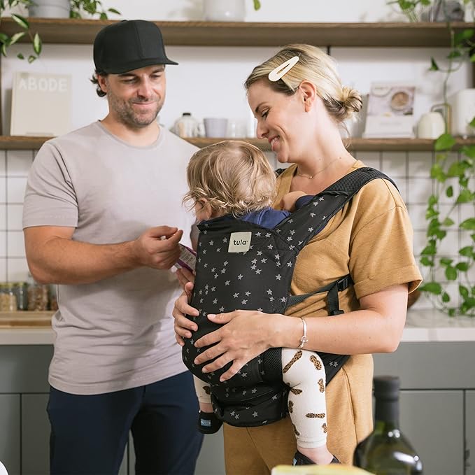 Baby Tula Lite Ripstop Nylon Compact Baby Carrier, Lightweight & Ergonomic