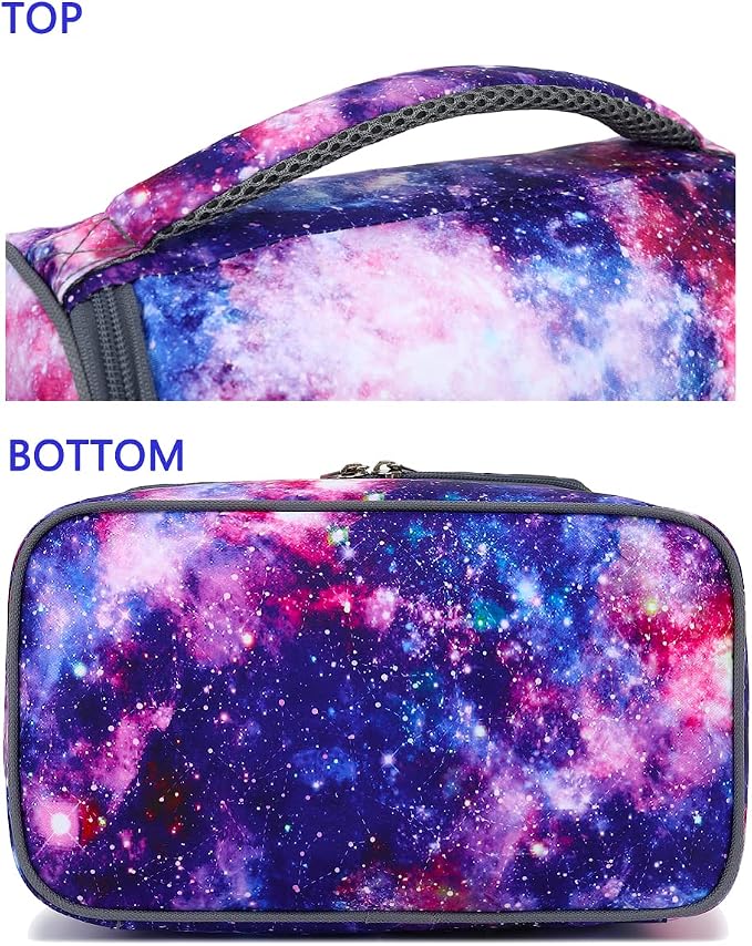 FlowFly Double Decker Cooler Insulated Lunch Bag Large Tote