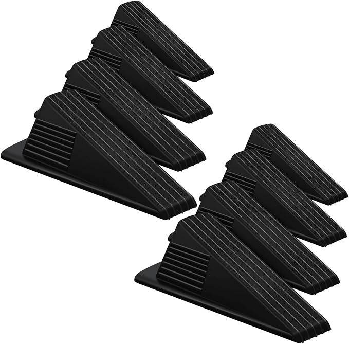 Frienda 8 Pcs Jumbo Door Stoppers Heavy Duty Door Stopper Tall up to 2inch Tall