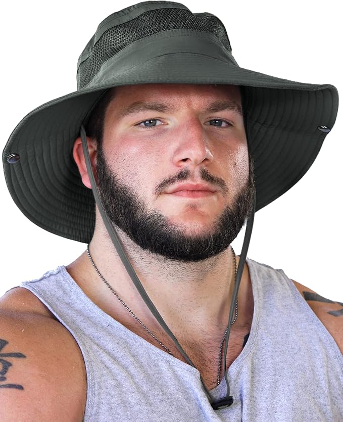GearTOP Safari Sun Hat for Men and Sun Hats for Women UV Protection UPF 50+
