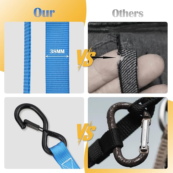 Ratchet Straps 4 Pack