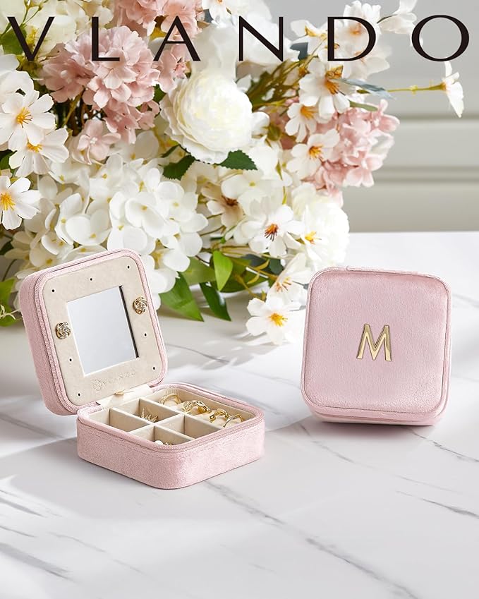 Vlando Preppy Stuff for Teen Girls, Girls Jewelry Box, Teen Girl Chid Gifts