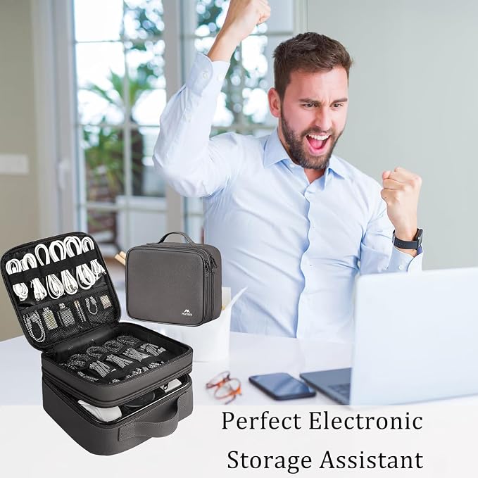MATEIN Cord Organizer Case