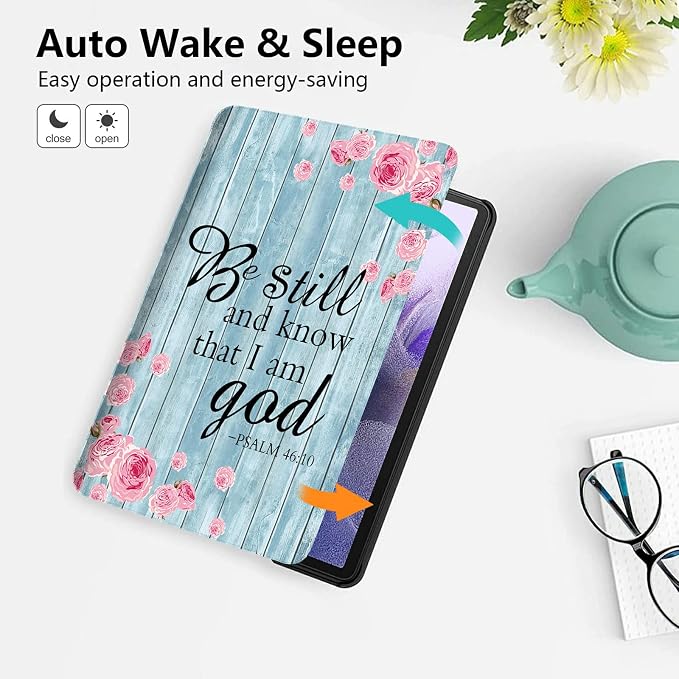 All-New HD 8 Plus Tablet Case Kindle Fire HD 8 Case 10th Generation 2024/2022/2020 Folding Stand PU Leather Slim Smart Cover with Auto Wake/Sleep for Amazon Fire Tablet 2020Animals Dog Paws
