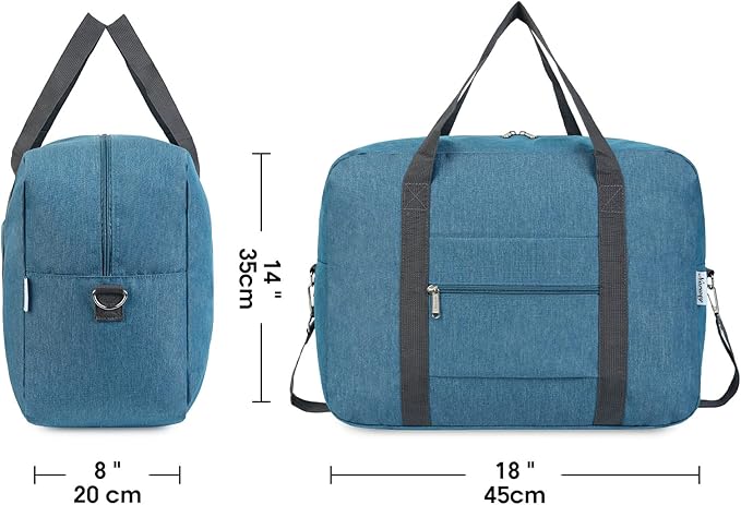 For Spirit Airlines Personal Item Bag 18x14x8 Foldable Travel Duffel Bag Tote