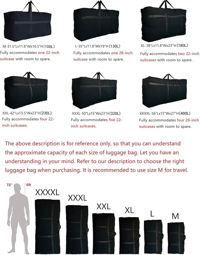 Extra Large Storage Duffle Bag