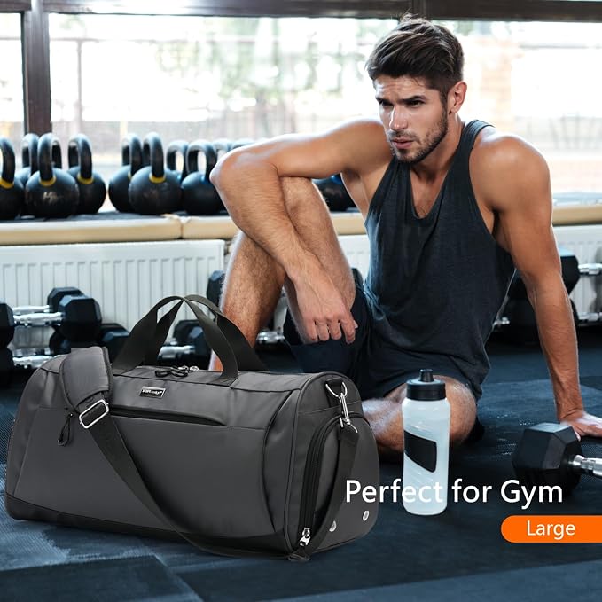 TOPDesign Gym Bag for Women & Men, Unisex Duffel Bag