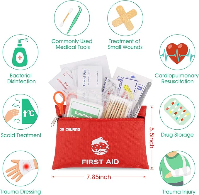 Small Travel First Aid Kit