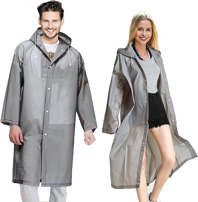 Rain Coats - Reusable EVA Rain Ponchos
